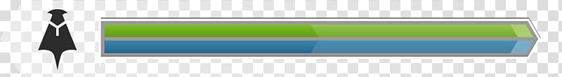 Alfheim Online Life Gauge, green and blue bar illustration transparent background PNG clipart