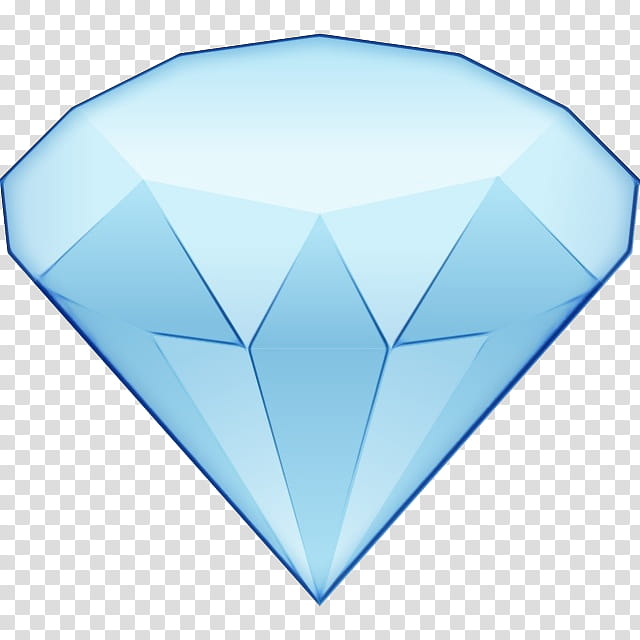 Heart Emoji, Diamond, Blue Diamond, Emoticon, Smiley, Aqua, Turquoise, Azure transparent background PNG clipart