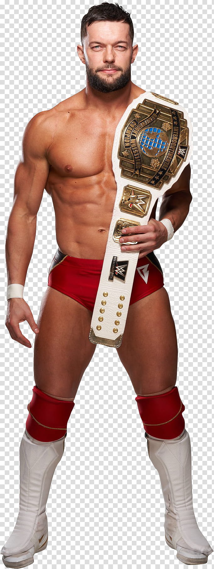 Finn Balor IC Champion transparent background PNG clipart