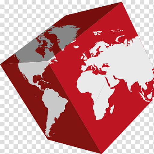 World Map, Continent, Atlas, Red transparent background PNG clipart