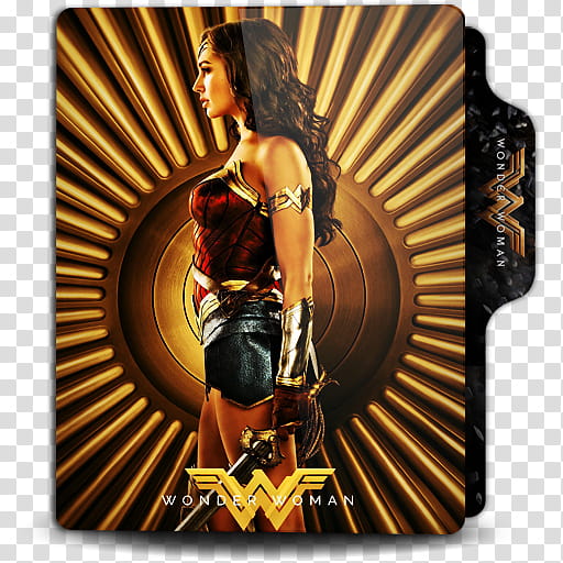 Wonder Woman  Folder Icon , V transparent background PNG clipart