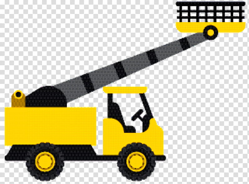 Heavy Machinery Vehicle, Dump Truck, Construction, Car, Crane, Transport, Bulldozer, Haul Truck transparent background PNG clipart