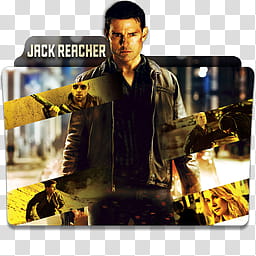 Movie Collection Folder Icon Part , Jack Reacher v_x transparent background PNG clipart