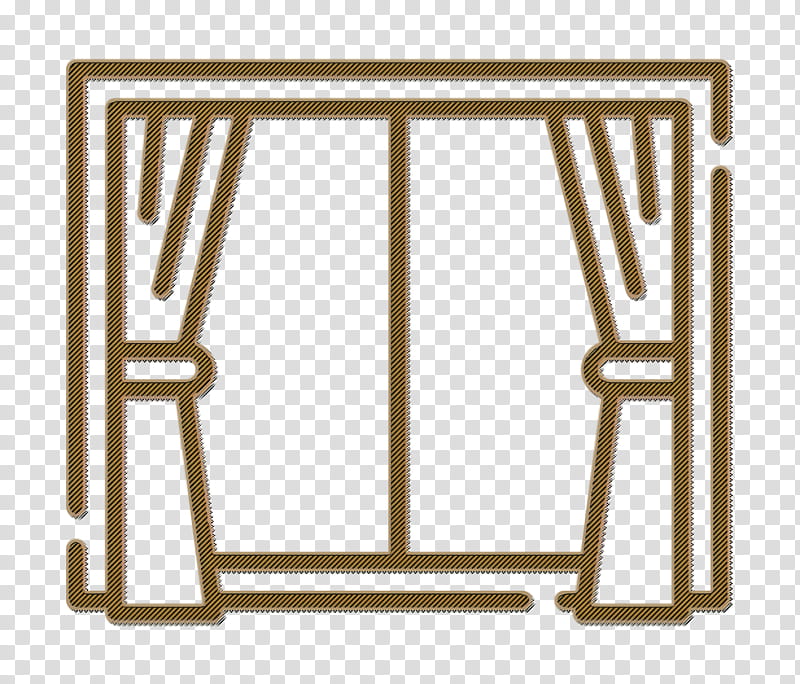 Hotel Servie icon Stage icon Window icon, Line, Table transparent background PNG clipart