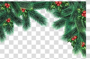 Christmas decoration, Watercolor, Paint, Wet Ink, White Pine, Oregon Pine, Tree, Colorado Spruce transparent background PNG clipart thumbnail