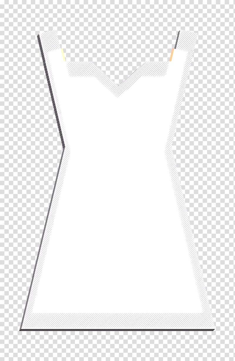 Clothes icon Nightgown icon Fashion icon, White, Dress, Clothing, Cocktail Dress, Day Dress transparent background PNG clipart