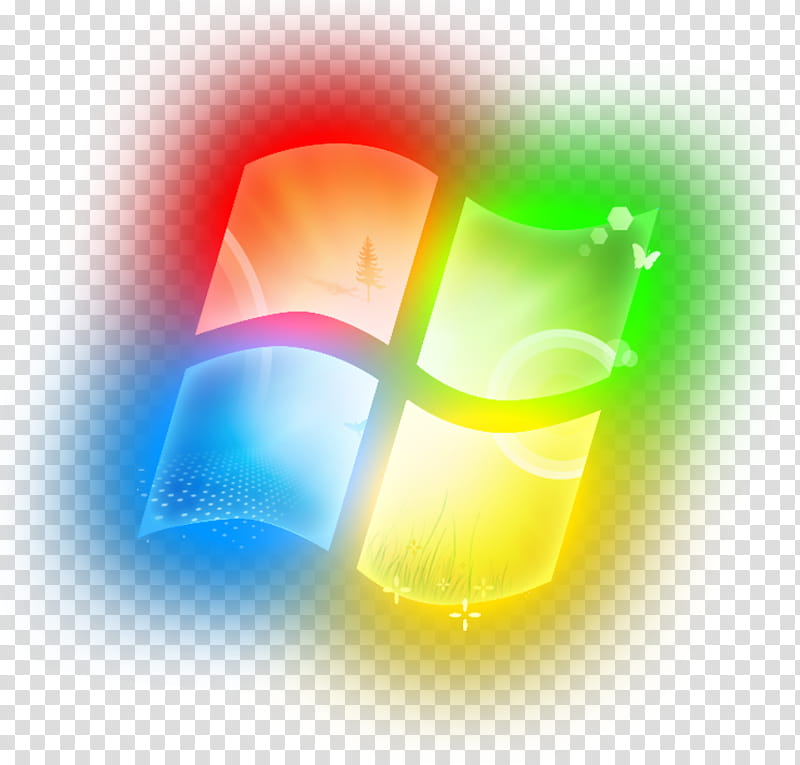 Windows  Glowing Logo, colorful Windows logo transparent background PNG clipart