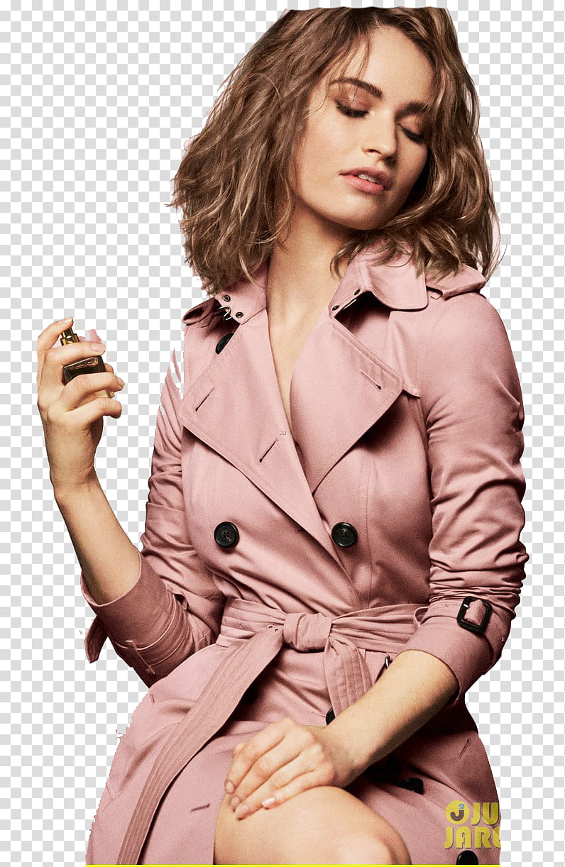 Render Lily James P transparent background PNG clipart