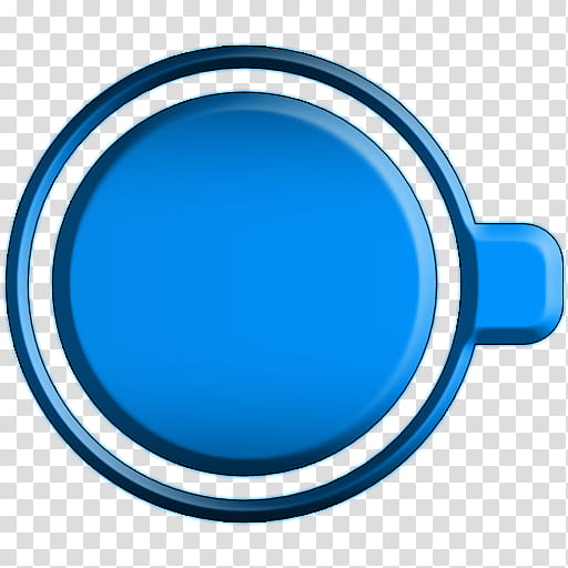 Icon Relieve Azul, coffee-cup-top-view transparent background PNG clipart