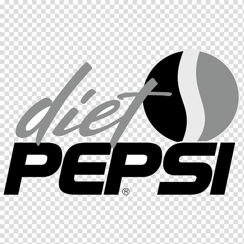 Pepsico Logo, Diet Pepsi, Text, Blackandwhite transparent background PNG clipart