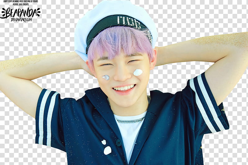 Chenle NCT DREAM We Young, man wearing blue and white dress shirt transparent background PNG clipart