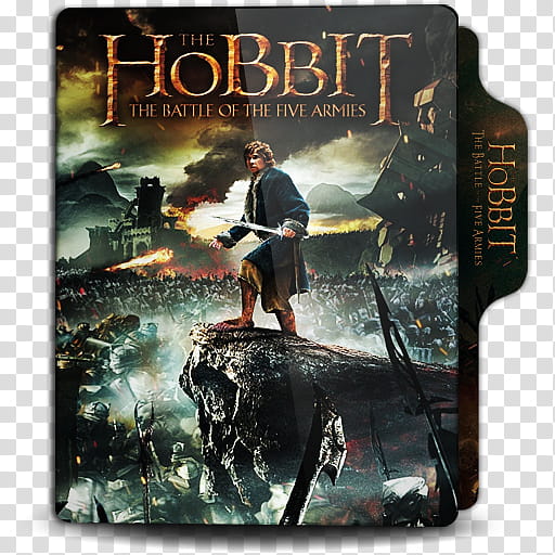 The Hobbit The Battle of the Five  Folder Icon, The Battle Of The Five Armies  transparent background PNG clipart