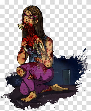 Juli Zombie transparent background PNG clipart thumbnail