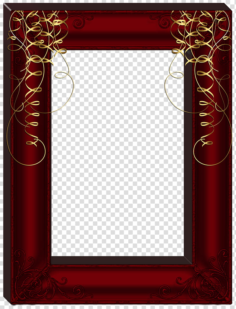 Diza frames , maroon frame transparent background PNG clipart