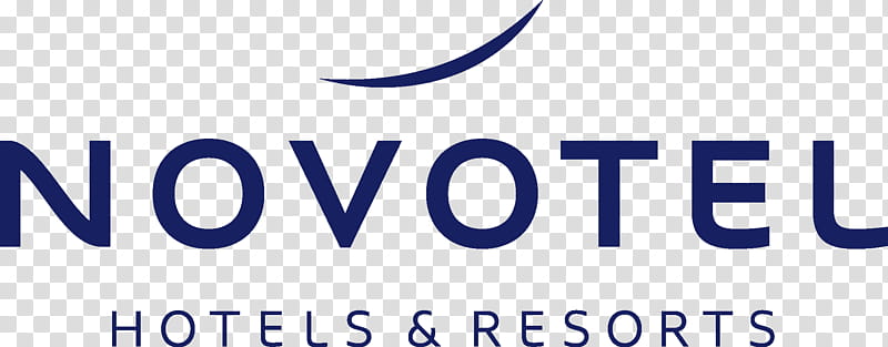 Restaurant Logo, Novotel, Hotel, Accommodation, Organization, Text, Blue, Azure transparent background PNG clipart