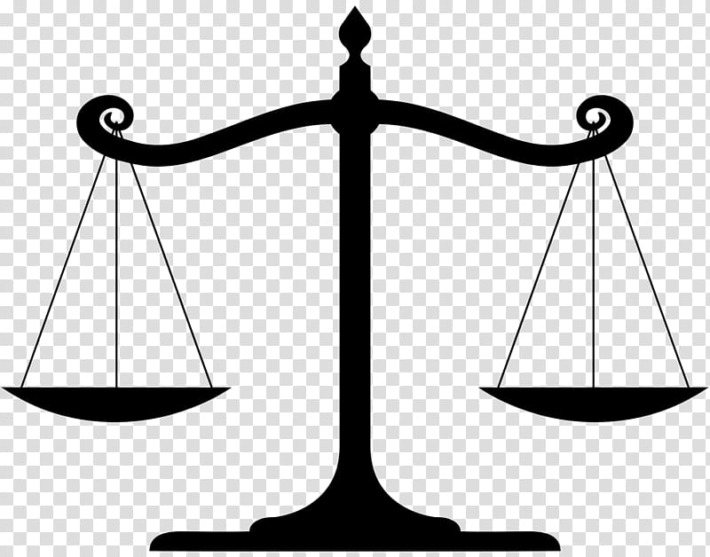 Transparency Lady Justice Measuring Scales Weight, Balance, Blackandwhite transparent background PNG clipart