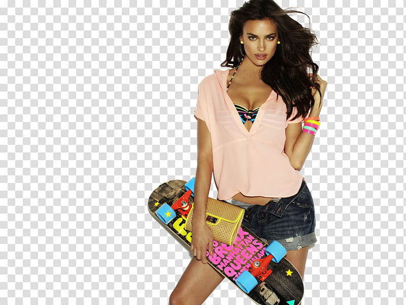 Irina Shayk,  transparent background PNG clipart