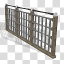 Spore Building Electrified net fence , brown wooden fence illustration transparent background PNG clipart
