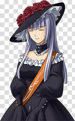 personaje de Umineko no Naku Koro ni Chiru Virgili, __wal_a_majime transparent background PNG clipart