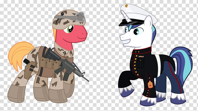 Big Mac Shining Armor USMC transparent background PNG clipart