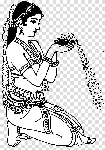 Ganesha Line Drawing, Krishna, India, Krishna Janmashtami, Wedding, Marriage, Painting, Hindu Wedding transparent background PNG clipart
