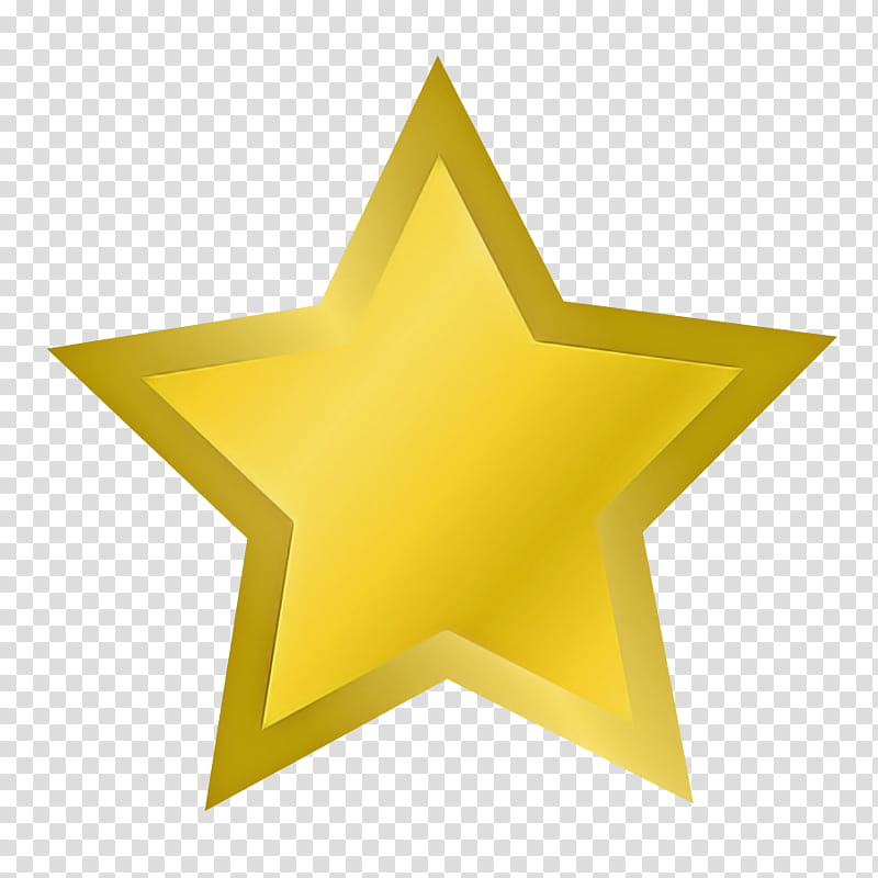 Yellow star transparent background PNG clipart | HiClipart