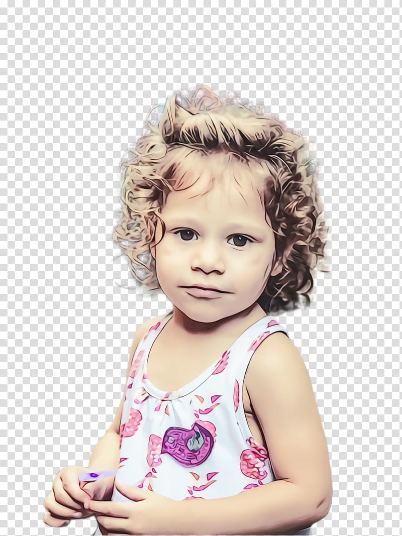 Little Girl, Kid, Child, Cute, Wig, Hair, Hair Coloring, Blond transparent background PNG clipart