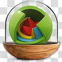 Sphere   the new variation, green, yellow, and red cube illustration transparent background PNG clipart