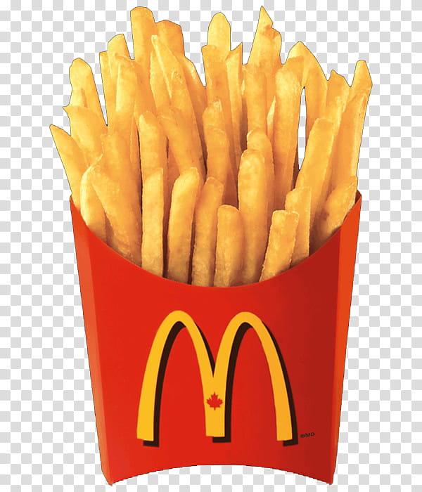 , McDonald's French fries transparent background PNG clipart