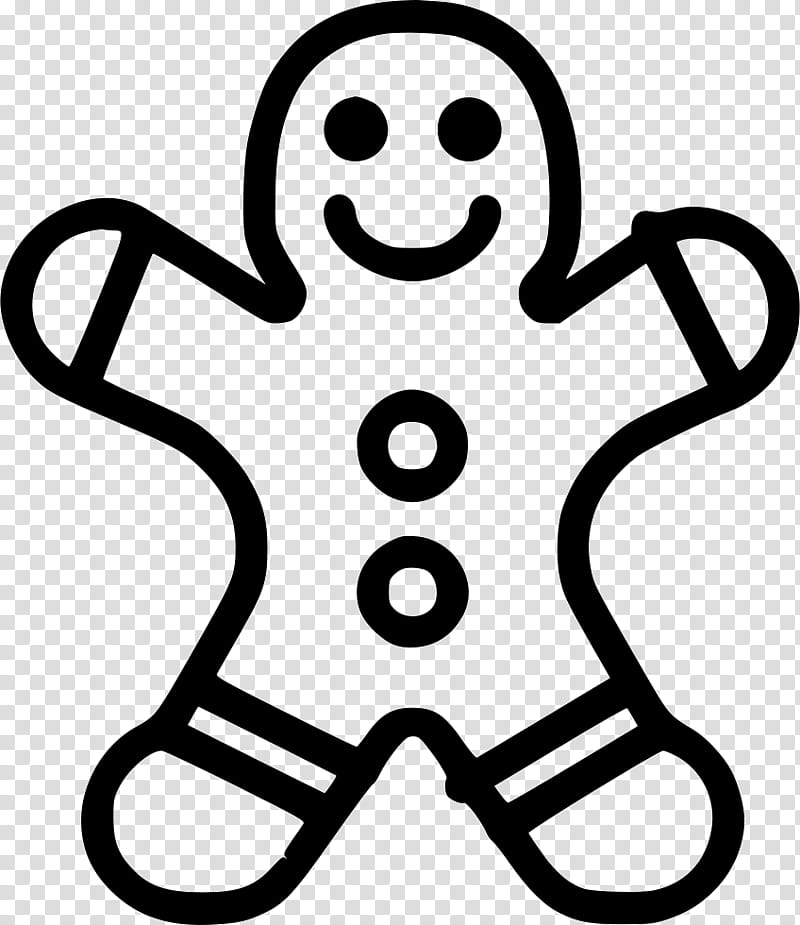 Gingerbread Man, Biscuits, Dessert, Food, Sweetness, Line Art, Coloring Book, Smile transparent background PNG clipart