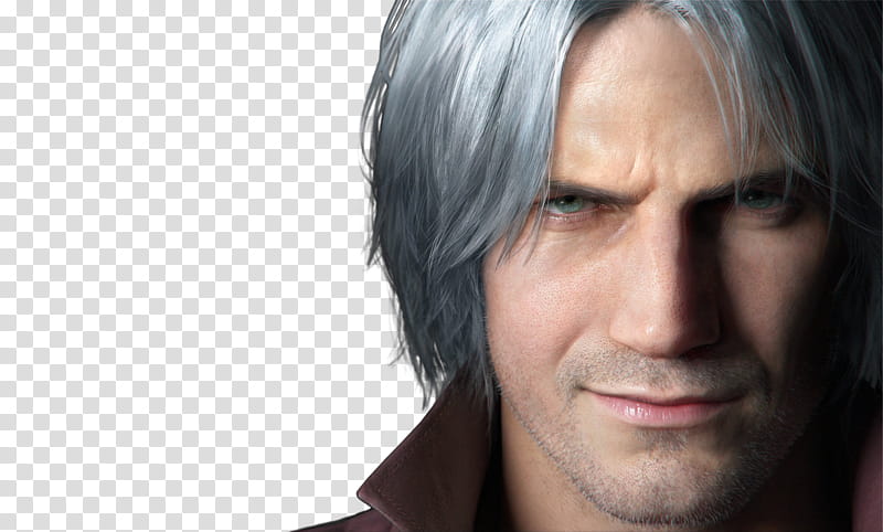 Devil May Cry  Dante Close Up Render transparent background PNG clipart