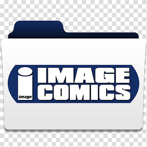 Comic Book Publishers Folders, blue and white Comics envelop transparent background PNG clipart