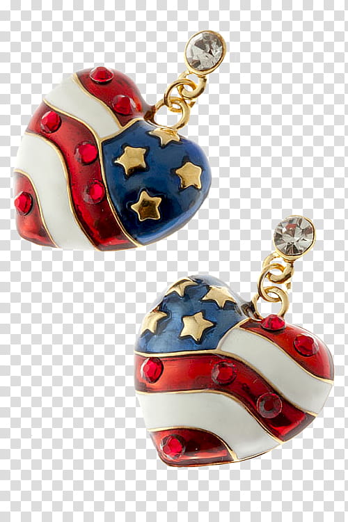 Fourth Of July, 4th Of July , Independence Day, American Flag, Happy 4th Of July, Celebration, Earring, Locket transparent background PNG clipart