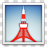 red and white tower illustration transparent background PNG clipart
