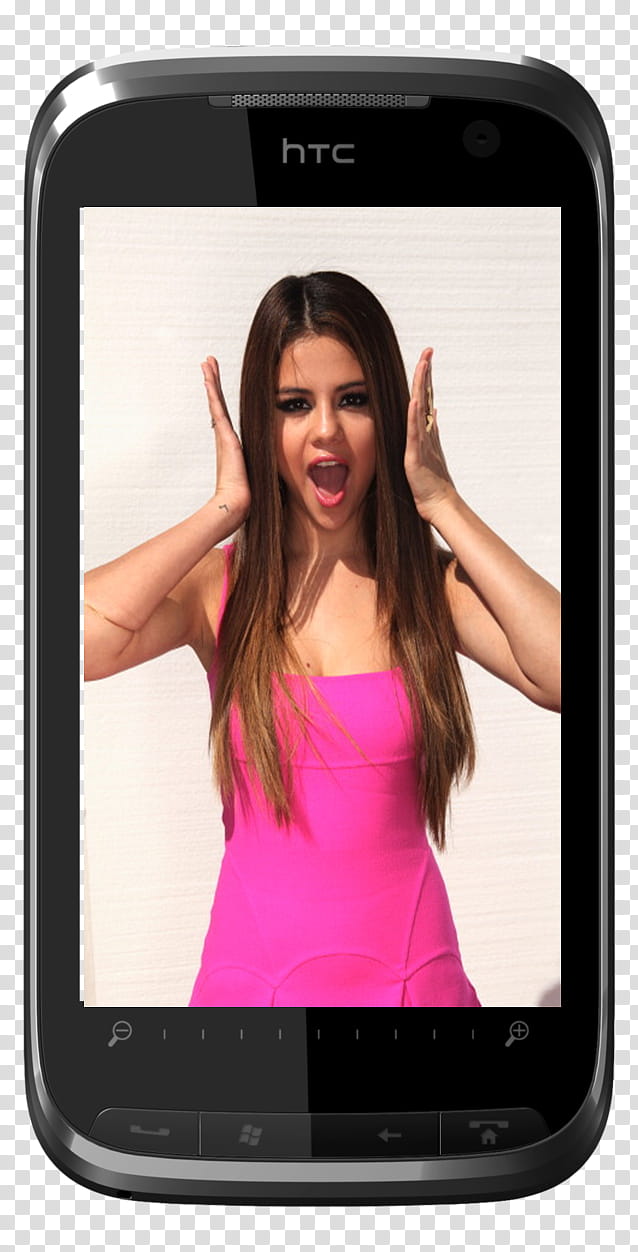Celular de Selena Gomez transparent background PNG clipart