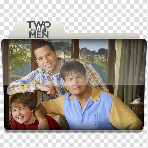 Windows TV Series Folders S T, Two and a half Men icon folder transparent background PNG clipart