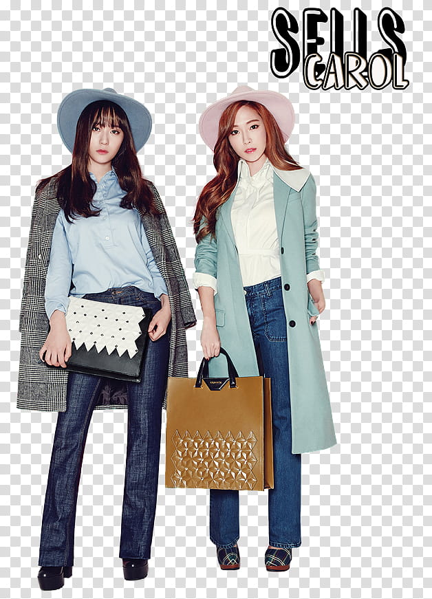 Jessica and Krystal Jung render transparent background PNG clipart