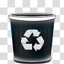 Recycle Bin icon transparent background PNG clipart