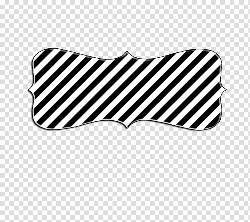 marcos, black and white striped ribbon template transparent background PNG clipart