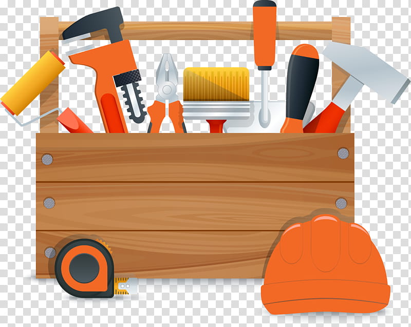 Hammer, Tool Boxes, Plumbing, Snapon, Husky, Carpenter, Orange, Wood transparent background PNG clipart