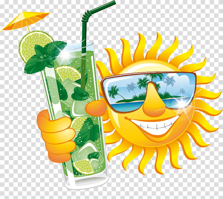 Summer Drawing, Summer
, Cartoon, Humour, Eyewear, Glasses, Yellow, Sunglasses transparent background PNG clipart