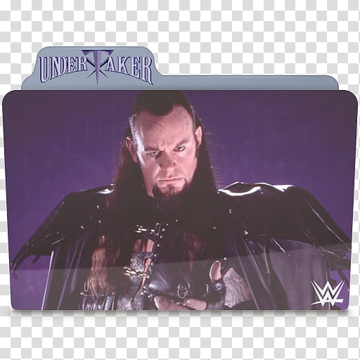 WWE The Undertaker Folder Icon Version  transparent background PNG clipart