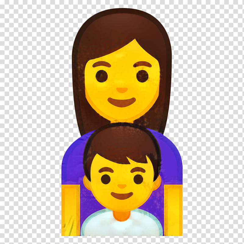 Emoji Hair, Emoticon, Smiley, Kaomoji, Noto Fonts, Cartoon, Yellow, Black Hair transparent background PNG clipart