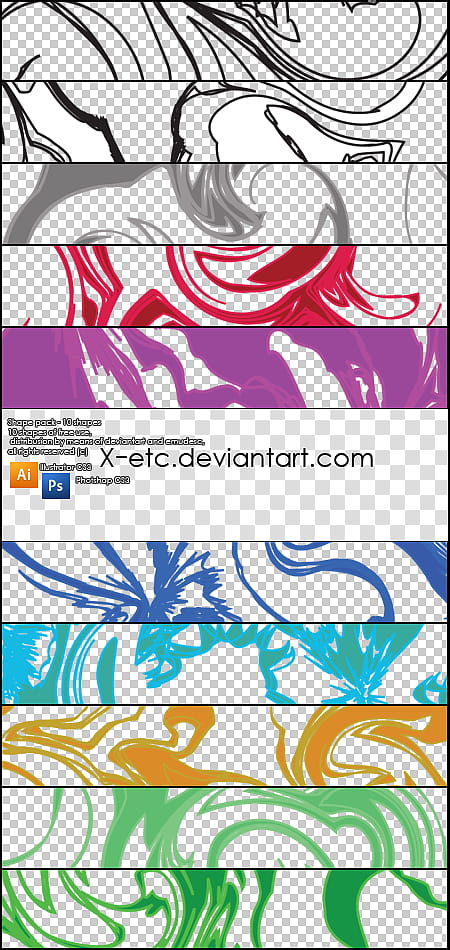 Third Shape, X-etc. deviant art transparent background PNG clipart