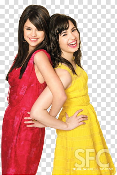 Demi Y Selena transparent background PNG clipart