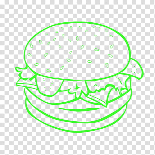 Junk Food, Hamburger, French Fries, Fast Food, Bun, Sandwich, Line Art transparent background PNG clipart
