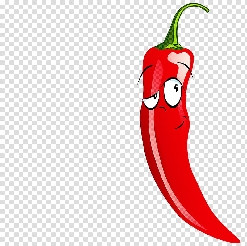 chili pepper jalapeño vegetable malagueta pepper tabasco pepper, Capsicum, Red, Cartoon, Paprika, Plant, Peperoncini, Nightshade Family transparent background PNG clipart