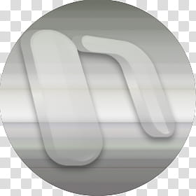 Aluminium Icon Set, OneNote Aluminium, letter N illustration transparent background PNG clipart