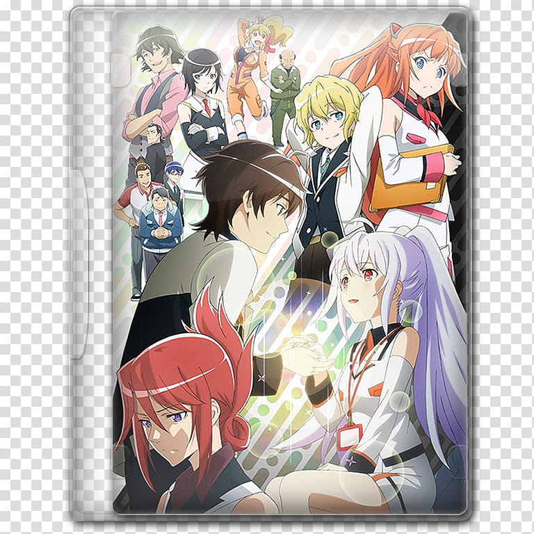 Anime Summer Season Icon , To Love-Ru; Trouble, Darkness nd, v, five anime  characters poster transparent background PNG clipart