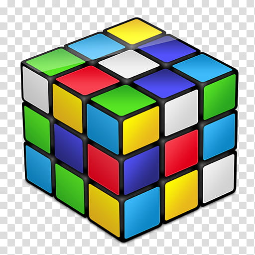Rubik Cube Icon,  transparent background PNG clipart